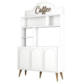 Hanah Home Lyon 120 Blanco y Nogal